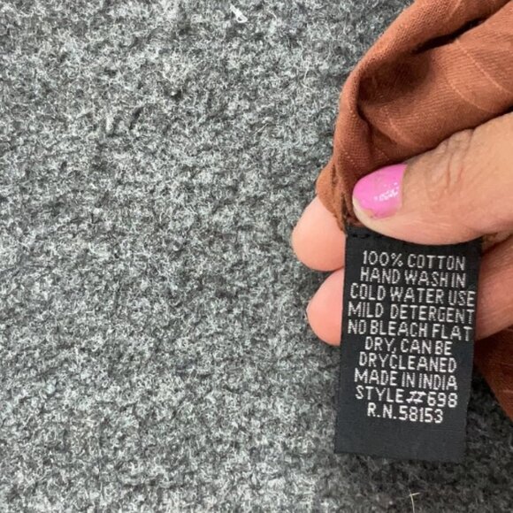 Chaudry 3/4 sleeve button-down shirt M - Picture 4 of 4